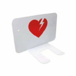 Physio-Control LIFEPAK CR2 AED Wall Bracket – White/Red